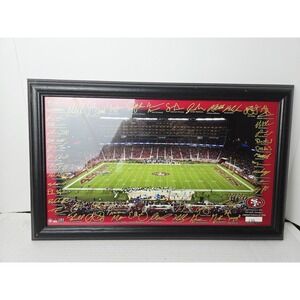 Highland Mint San Francisco 49ERS Signature Gridiron #175 framed football